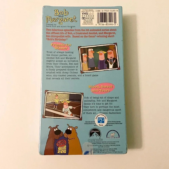 Bob And Margaret VHS Friends For Dinner  Volume 2 Video Tape Sealed - Picture 4 of 10